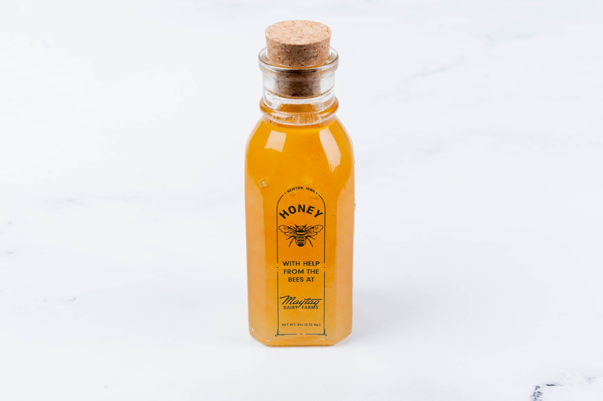 8 oz. Maytag Farms Honey Bottle