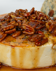 2 Lb. Maytag Blue Cheese Wheel and Bourbon Pecan Sauce