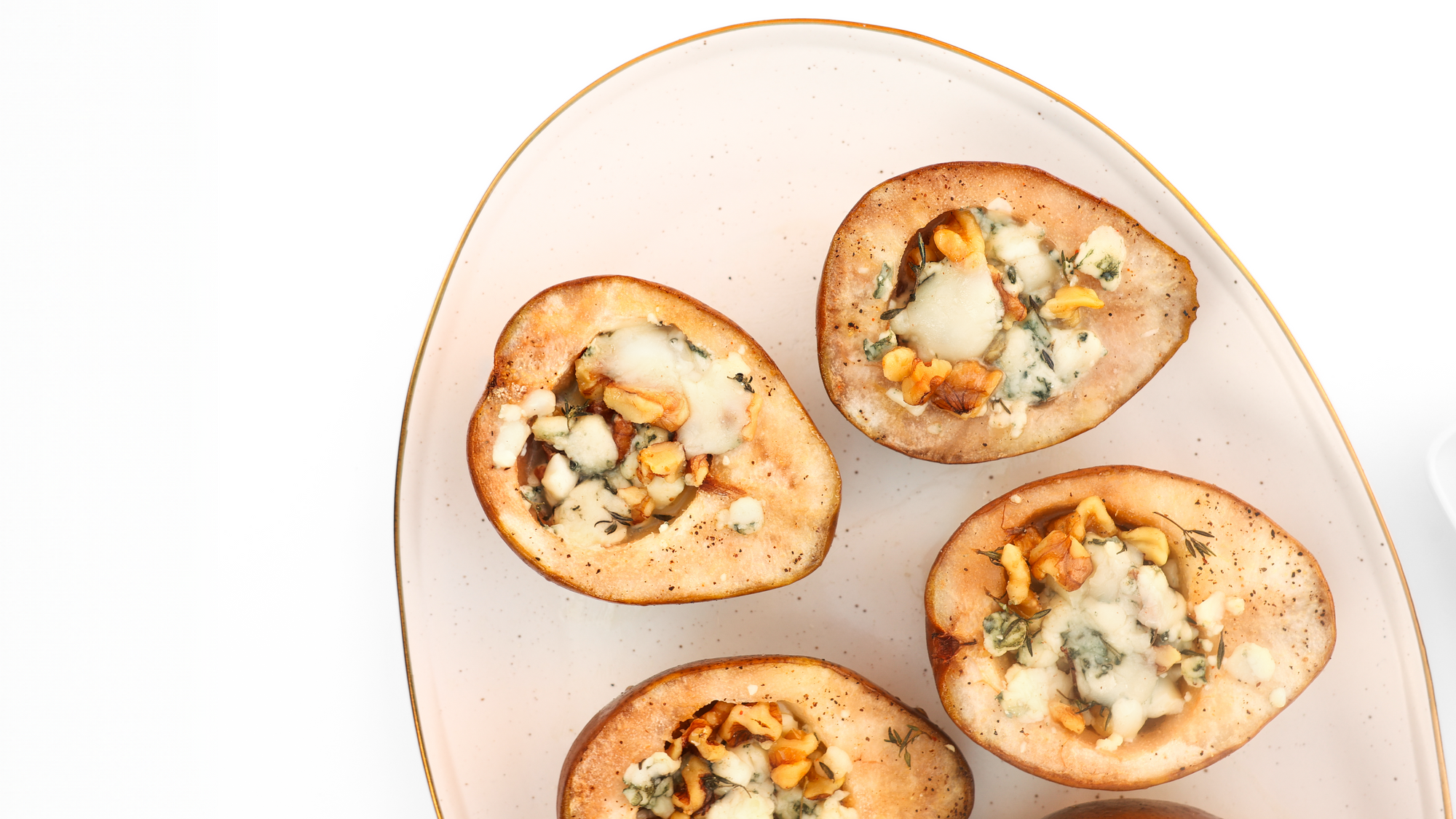 Maytag Blue Cheese Stuffed Pears