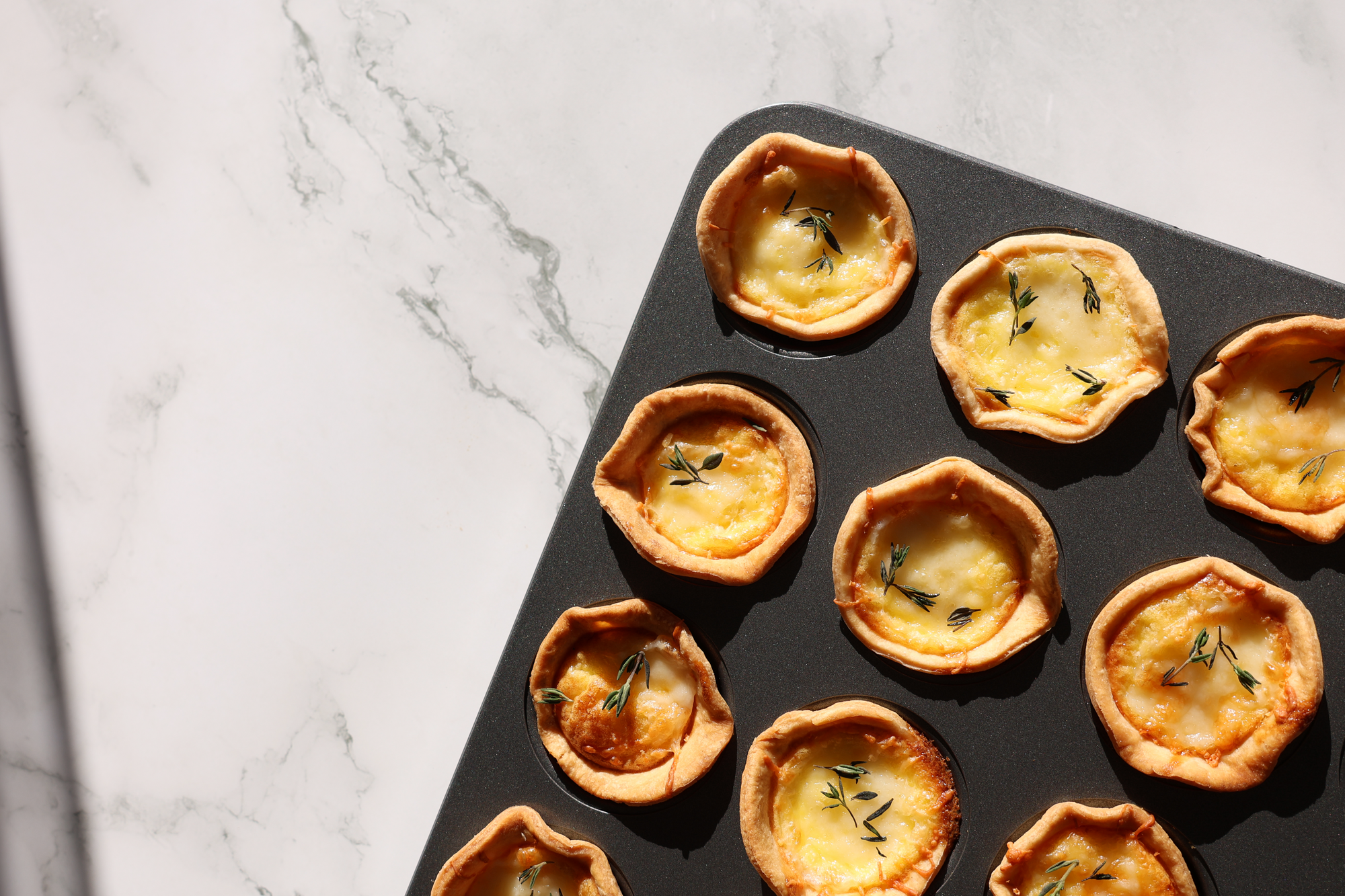 Cheddar Egg Tarts
