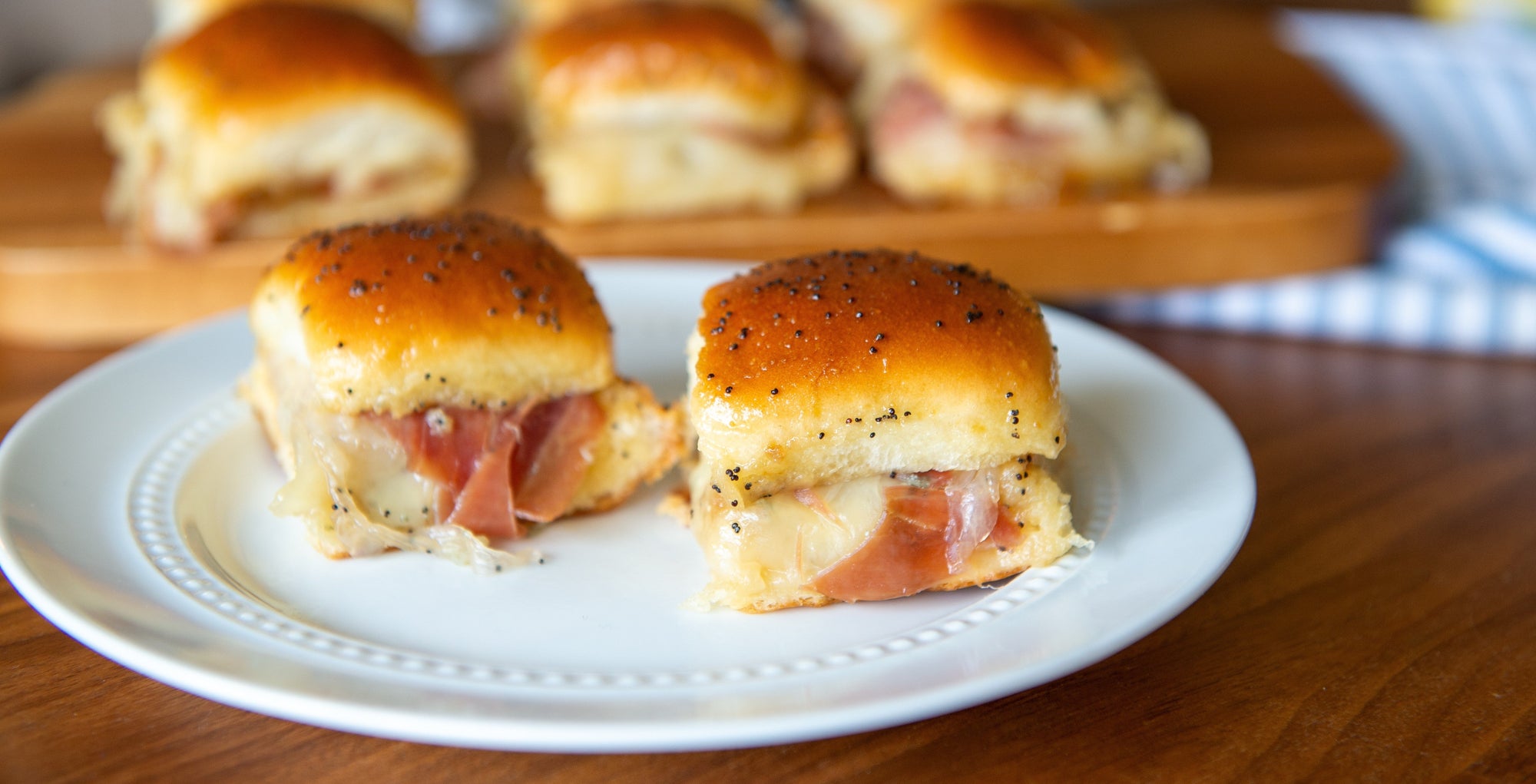 Cheesy Charcuterie Sliders