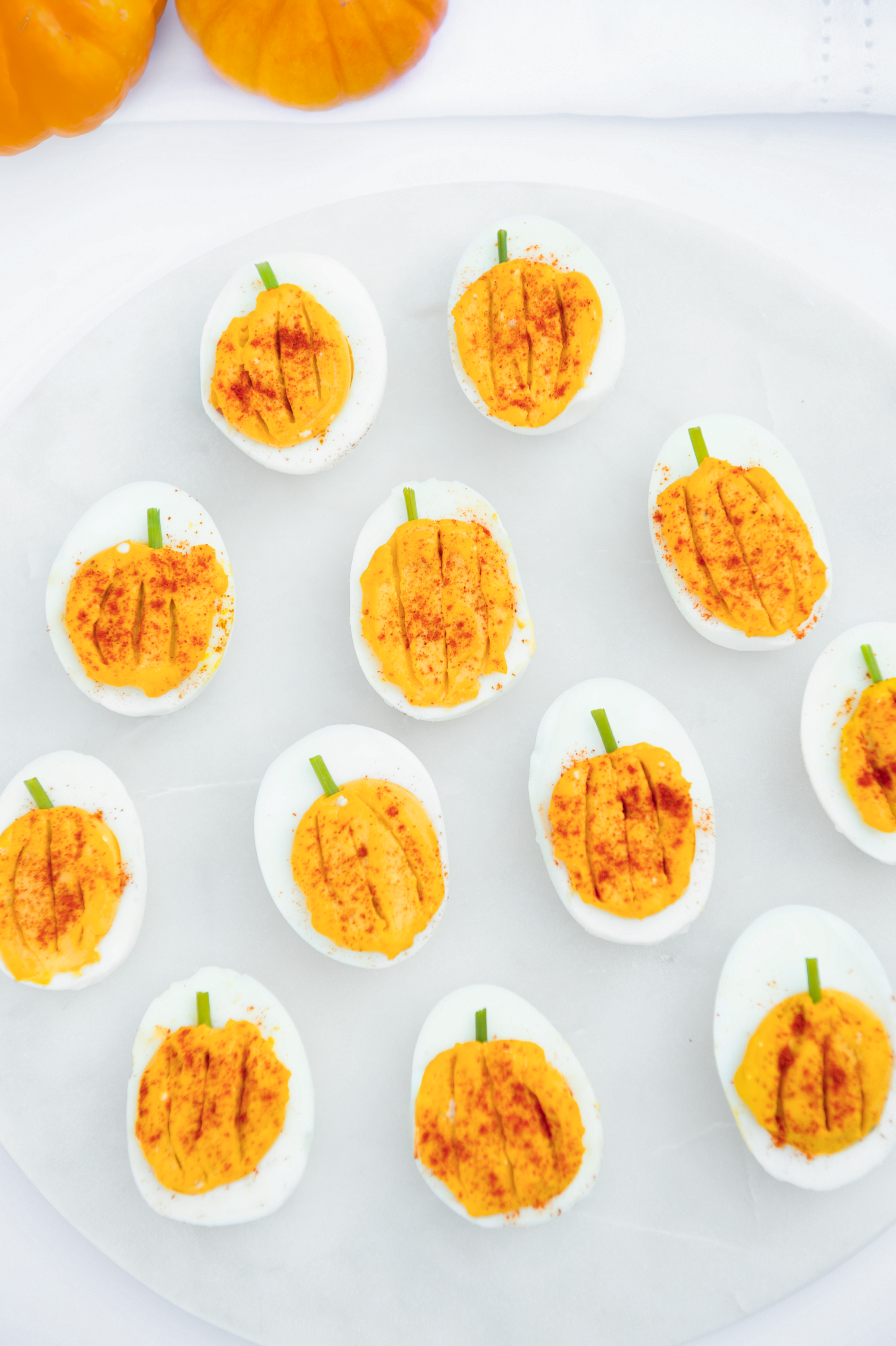 Maytag Pumpkin Deviled Eggs