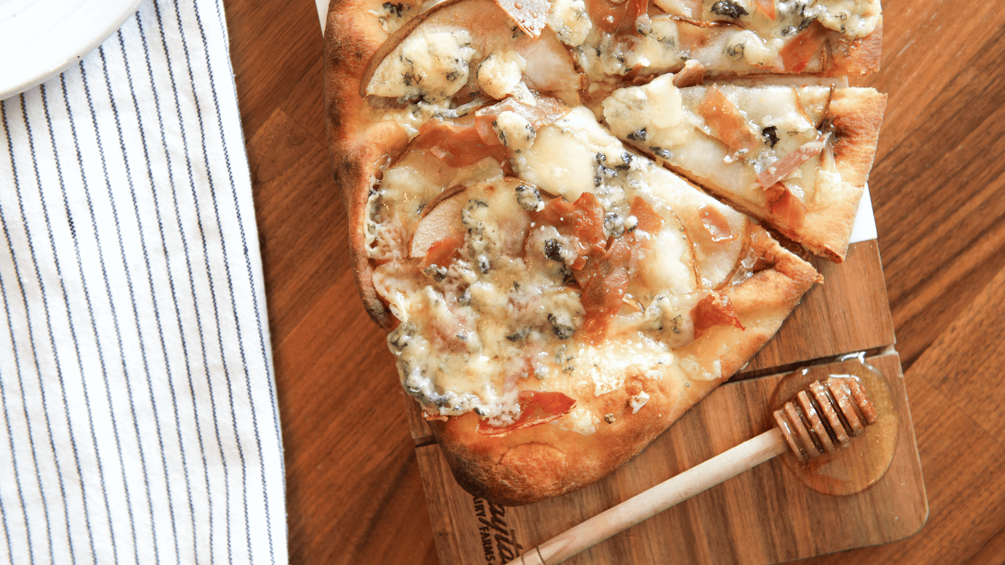 Maytag Blue & Honey Pear Flatbread