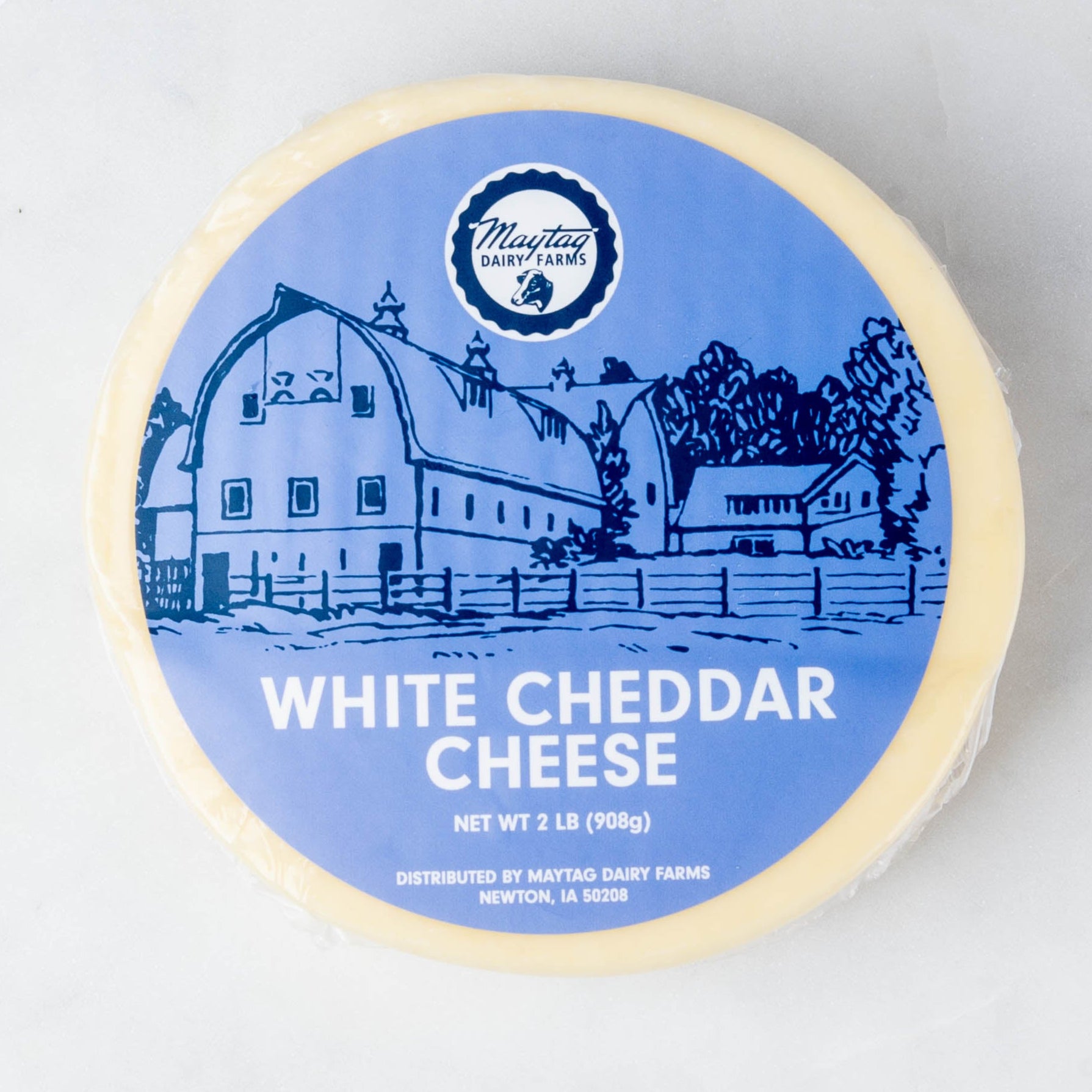 2 Lb. Maytag White Cheddar Wheel